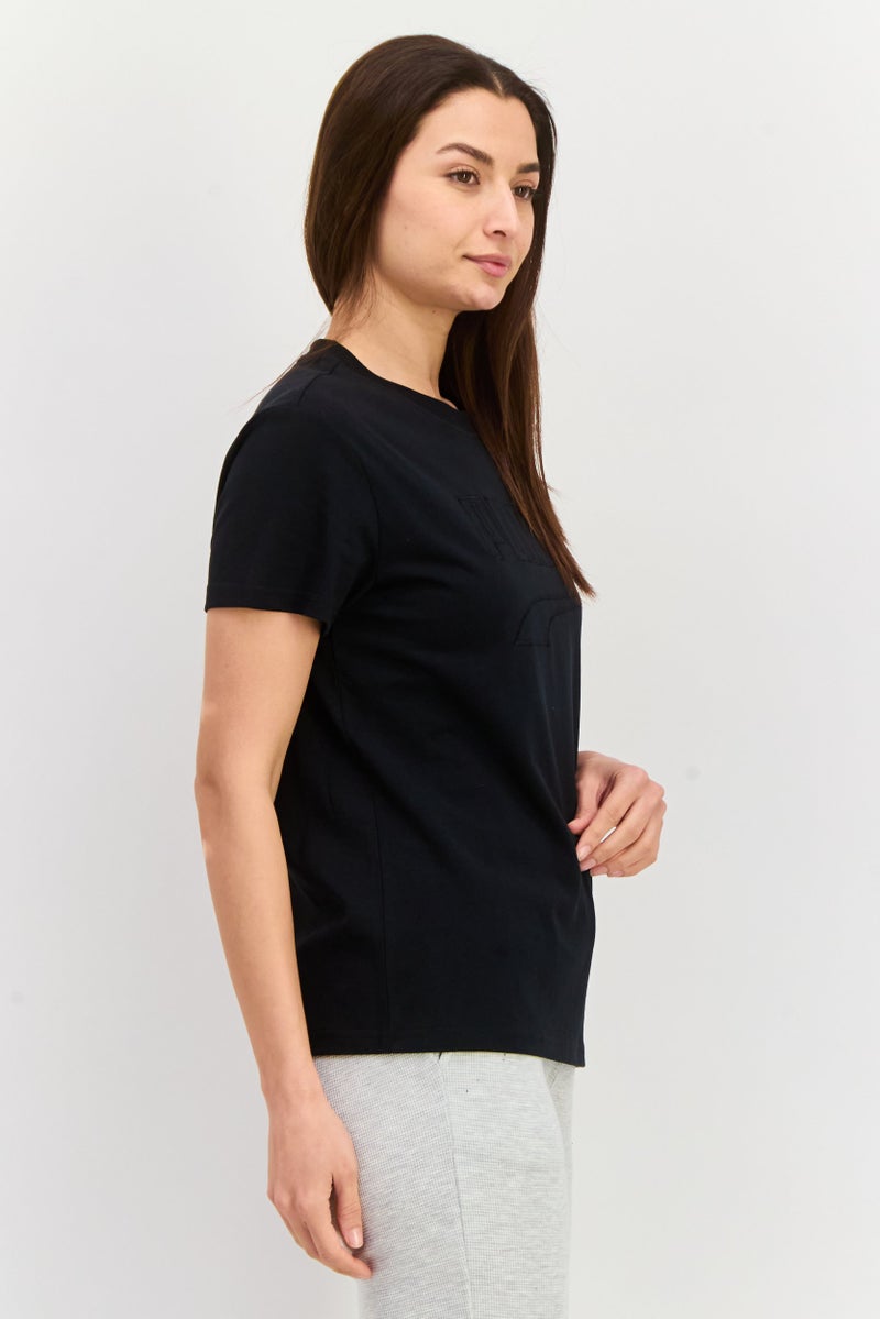 PUMA Women Sportswear Fit Short Sleeves Outdoor T-shirt, Black - Image 2